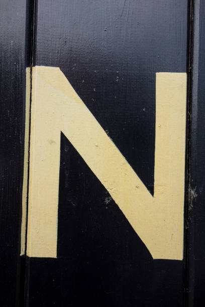 istock Written Wording in Distressed State Typography Found Letter N 994270486