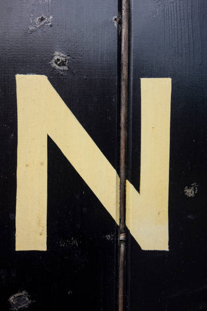istock Written Wording in Distressed State Typography Found Letter N 994270546
