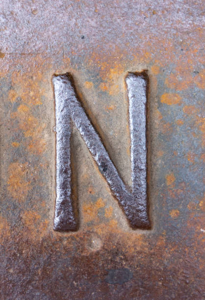 istock Written Wording in Distressed State Typography Found Letter N 994273138