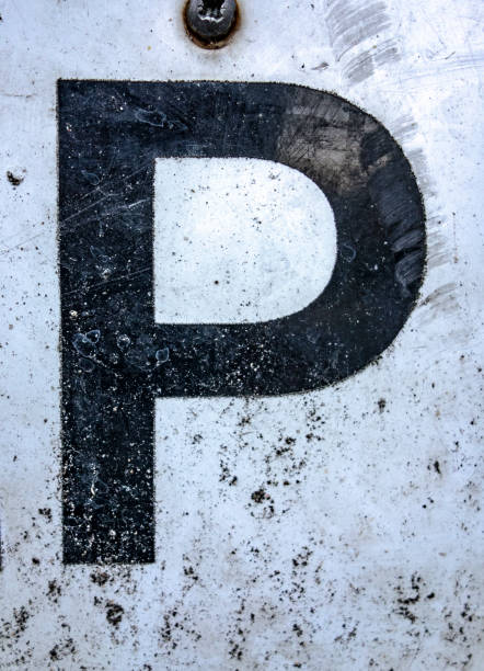 istock Written Wording in Distressed State Typography Found Letter P 994273456