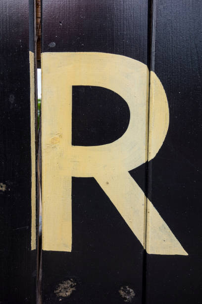 istock Written Wording in Distressed State Typography Found Letter R 994273642