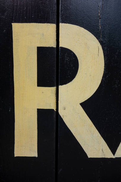 istock Written Wording in Distressed State Typography Found Letter R 994273838