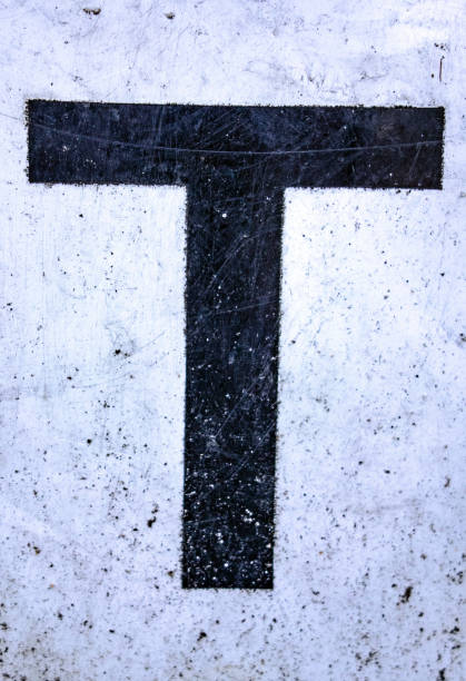 istock Written Wording in Distressed State Typography Found Letter T 994277368