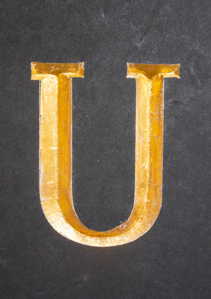 istock Written Wording in Distressed State Typography Found Letter U 994277508