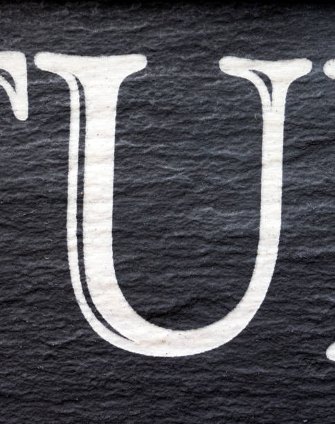 istock Written Wording in Distressed State Typography Found Letter U 994277510