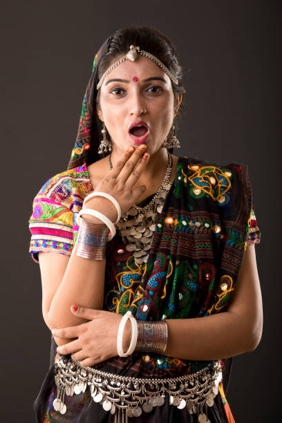 istock Surprised woman in traditional costume 994291904