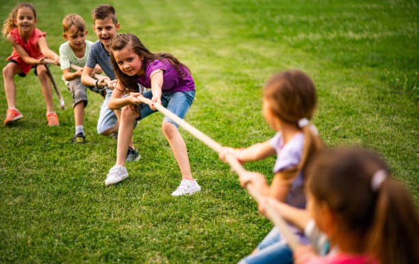 istock Children enjoying playing together in the park 994298642