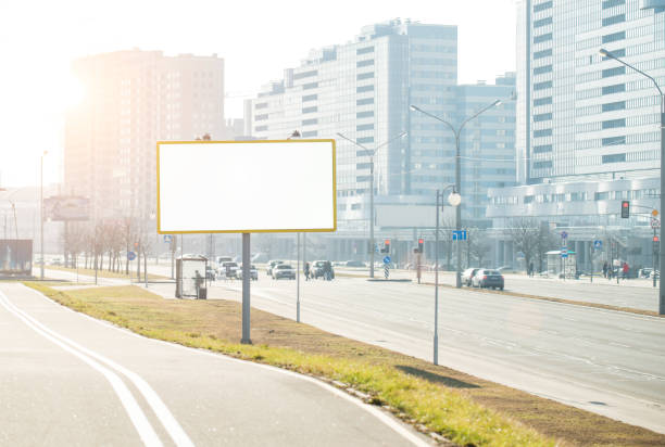 istock Empty billboard on the city street Copyspace 994303908