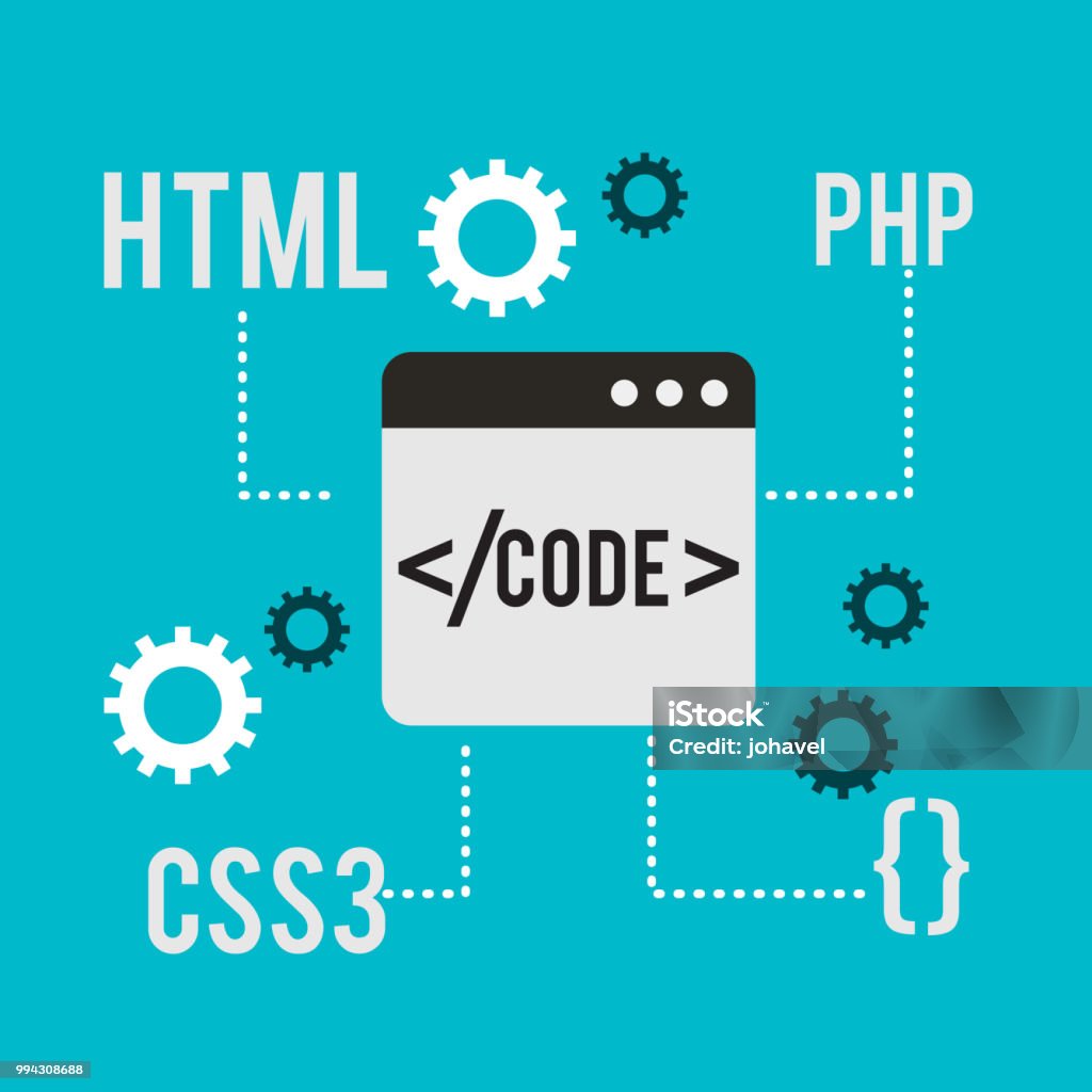 Program Coding Website Stock Illustration - Download Image Now ...