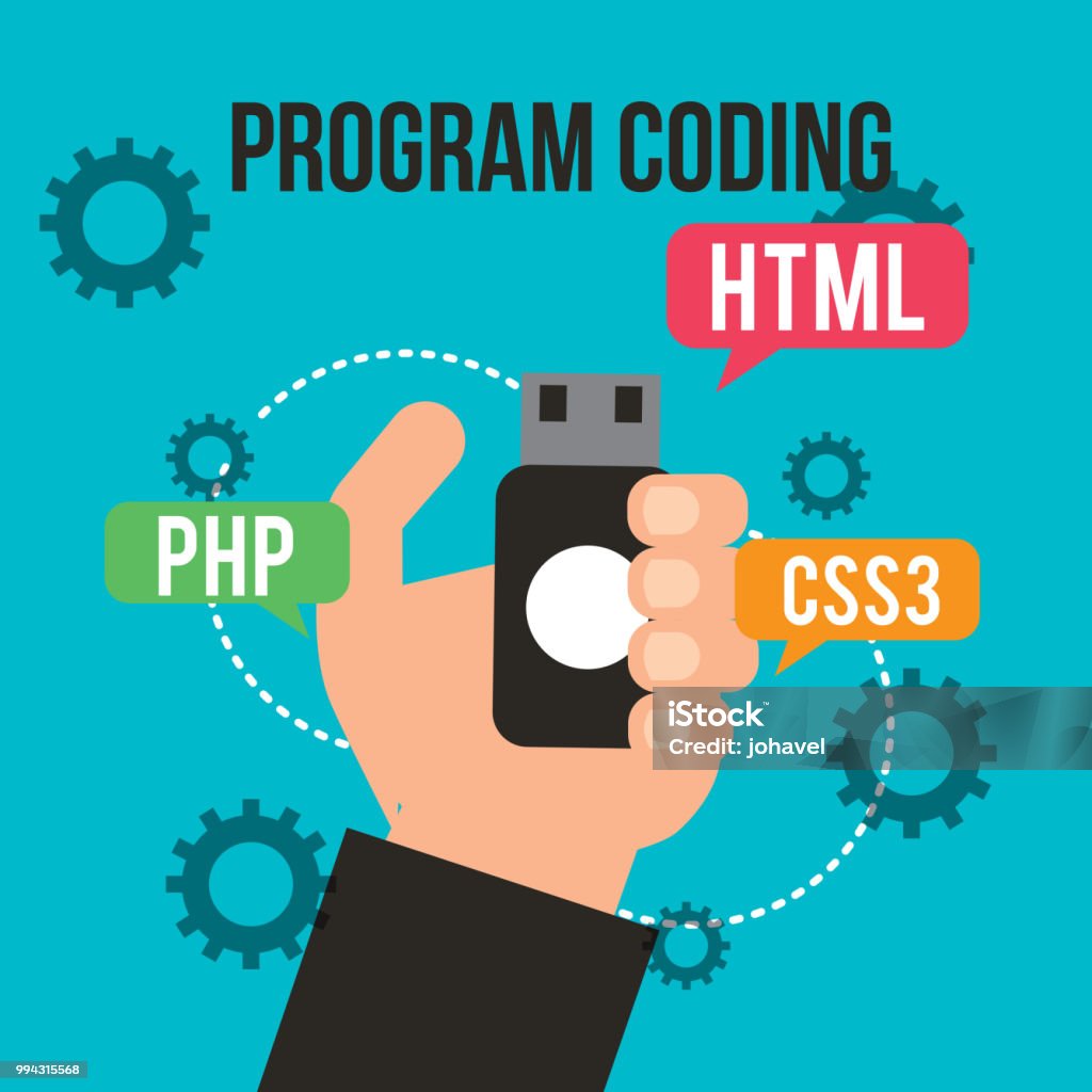 Program Coding Website Stock Illustration - Download Image Now ...