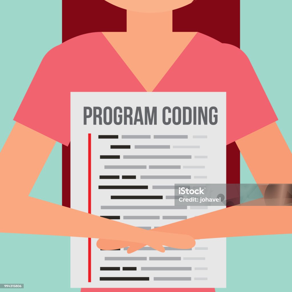 Program Coding Website Stock Illustration - Download Image Now - Adult ...