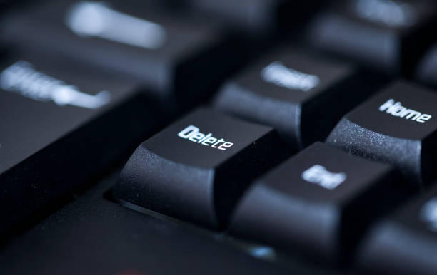 Delete Key Computer Keyboard delete key stock pictures, royalty-free photos & images