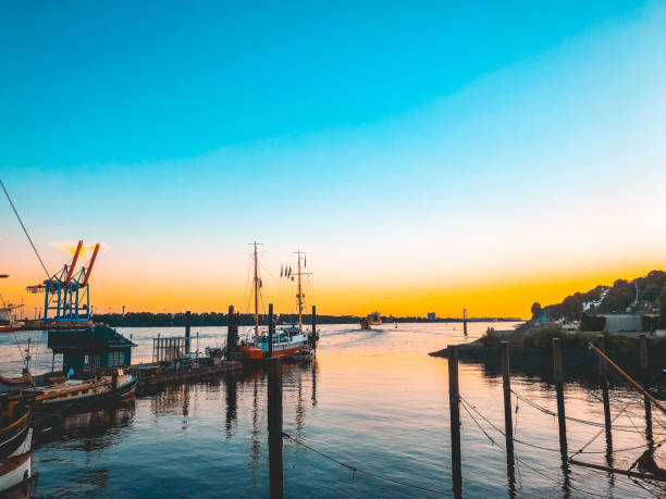 istock elbe river at hamburg bay in the afternoon 994354466