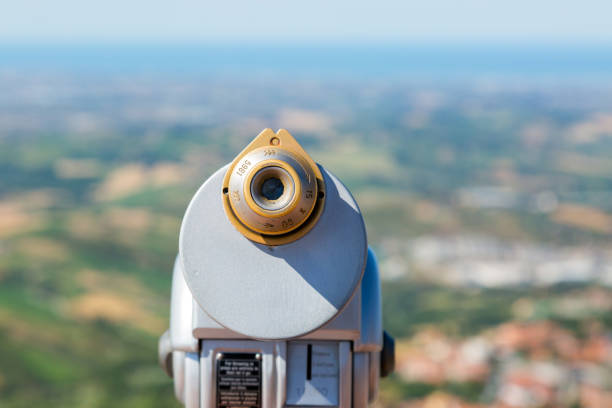 istock Telesope to view the cityscape. 994357390