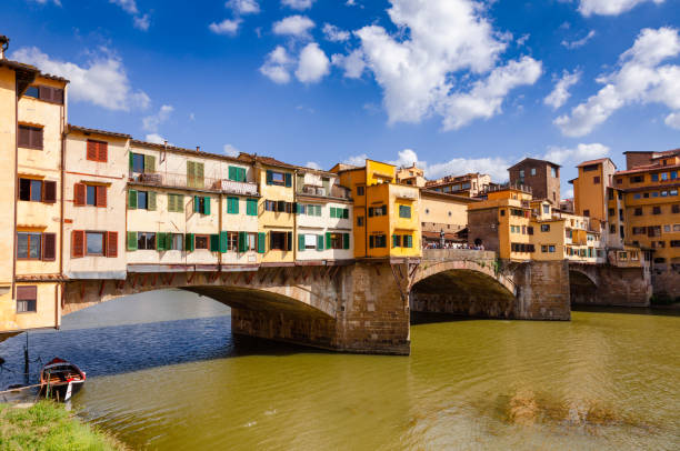 istock Ponte Vecchio Old Bridge on Arno River Florence Tuscany Italy 994363392
