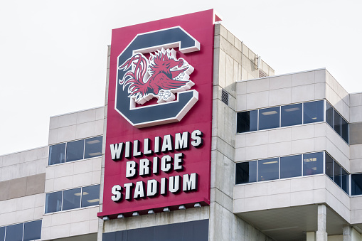 COLUMBIA, SC/USA JUNE 5, 2018: Williams Brice Stadium on the campus of the University of South Carolina.