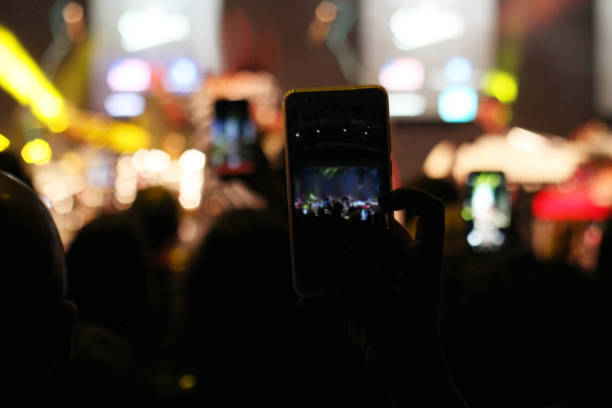 istock Crowd cheering at the Music Concert 994400664