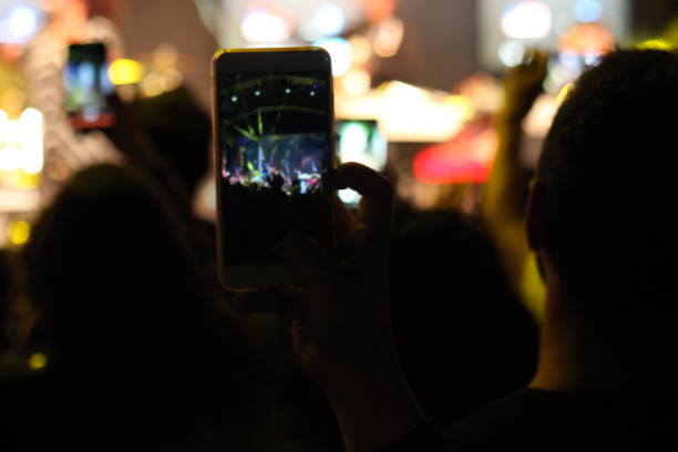 istock Crowd cheering at the Music Concert 994400668