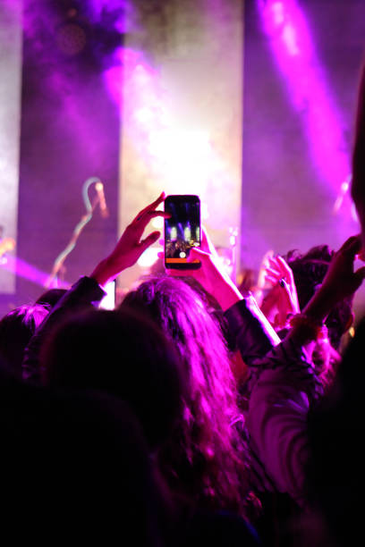 istock Crowd cheering at the Music Concert 994400686