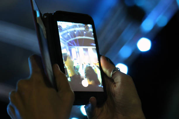 istock Crowd cheering at the Music Concert 994401806