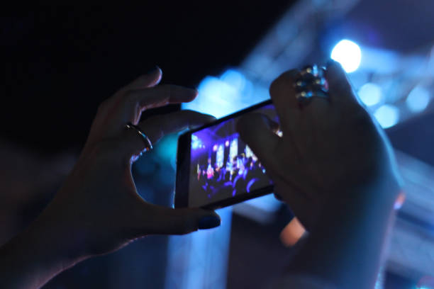 istock Crowd cheering at the Music Concert 994401970