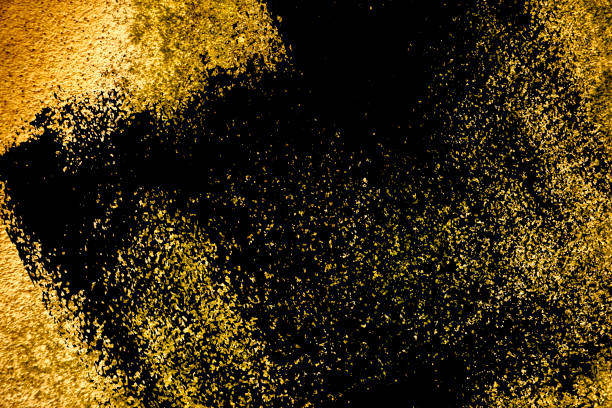 istock Grunge Ultra yellow Concrete cement texture, stone surface, rock background 994403152