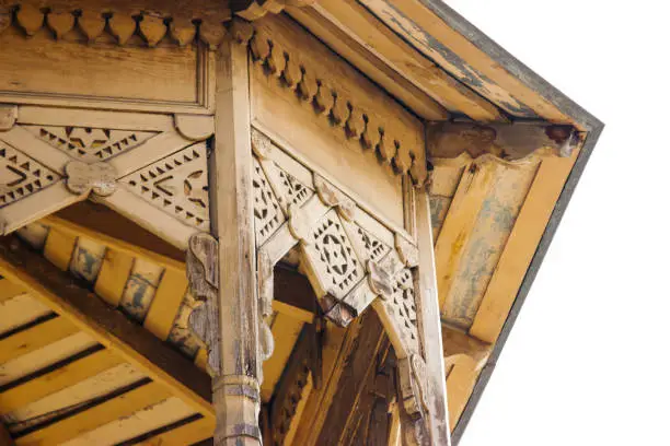 Details of Art-Nouveau decor  in Old Tbilisi, Georgia