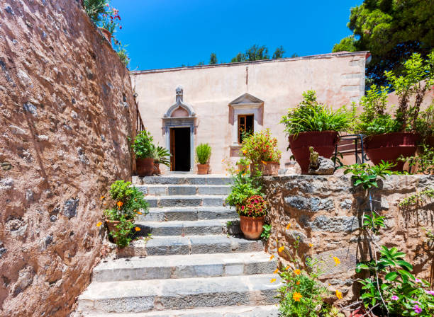 istock The monastery Kremaston, Crete, Greece 994414676