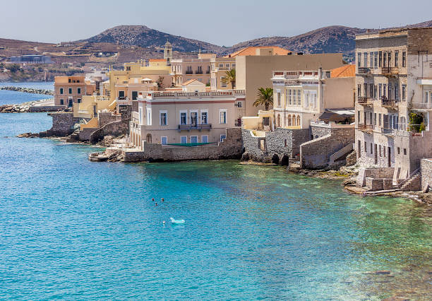 istock Ermoupolis in Syros Island. 994433310