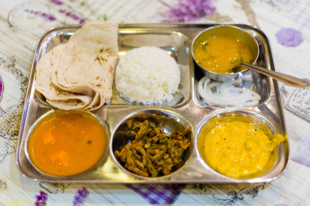 istock Indian vegetarian food selection Bangkok 994451908
