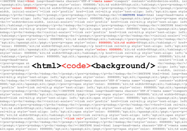 HTML-Code abstrakten Hintergrund – Vektorgrafik