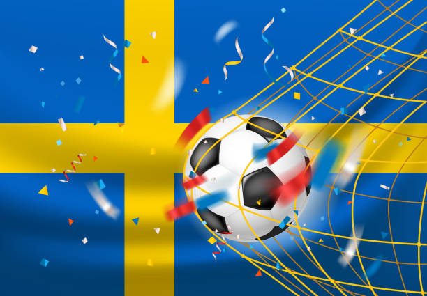 istock The winner of the match concept. Sweden wins 994455404