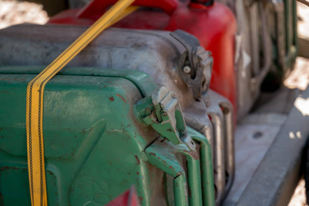 istock Metal fuel cans 994479214