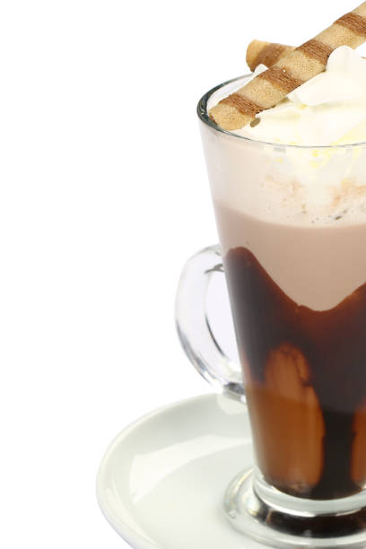 istock Coffee with ice, cream and chocolate 994494710