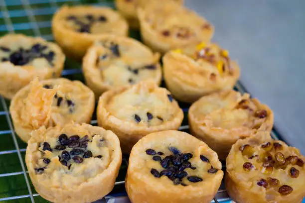 Photo of Thai sweet black bean cakes