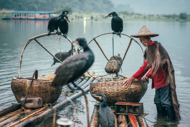 istock Traditional Chinese Fisherman 994509974