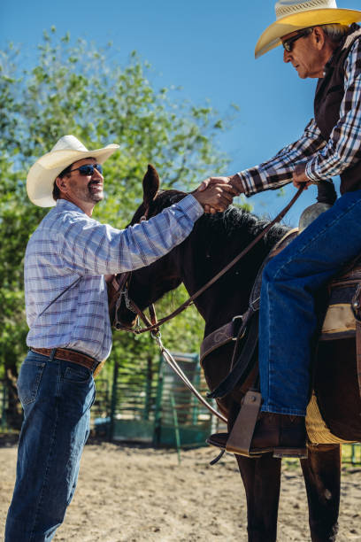 istock Utah cowboys with horse 994510430