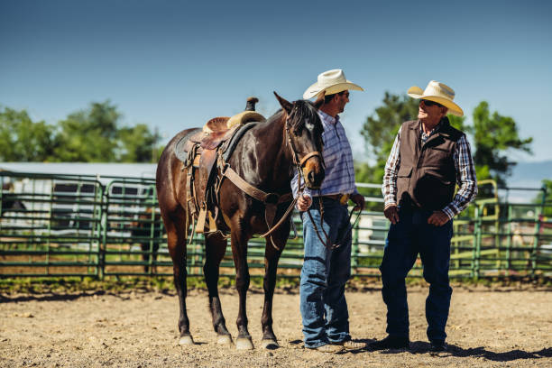 istock Utah cowboys with horse 994510596
