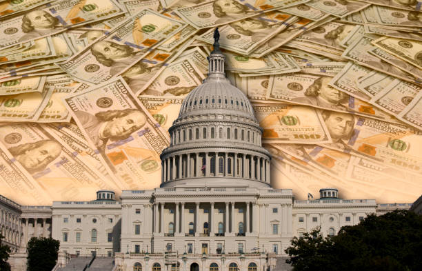 Wasting Money. Congress spending and wasting your money. the franklin institute stock pictures, royalty-free photos & images