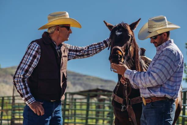 istock Utah cowboys with horse 994510736