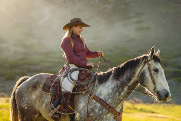 istock Utah cowgirl on horse 994512976