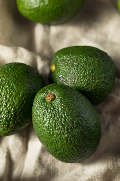 istock Raw Green Organic Unripe Avocados 994513824