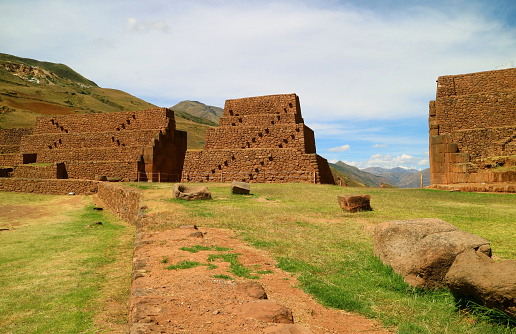 Piquillacta or Pikillacta, a well preserved Pre-Inca archaeological site in the South Valley, Cusco, Peru