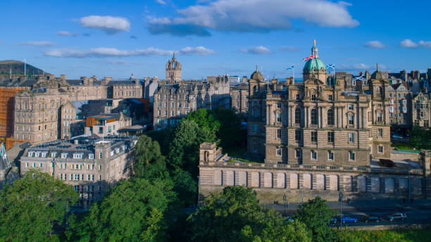 istock Aerial view of Edinburgh, Scotland 994576224