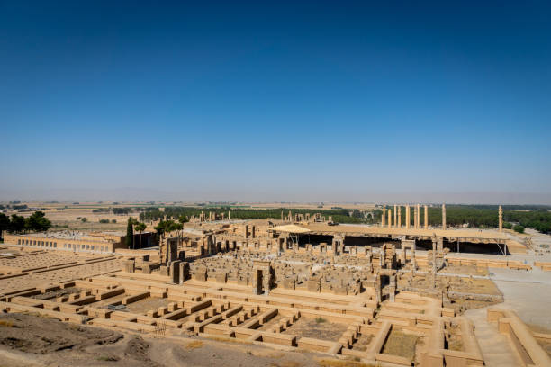 istock Persepolis in Iran. View of the ancient ruins 994596182