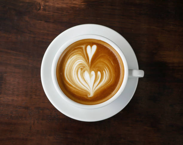 istock Cup of coffee with beautiful latte art 994631516