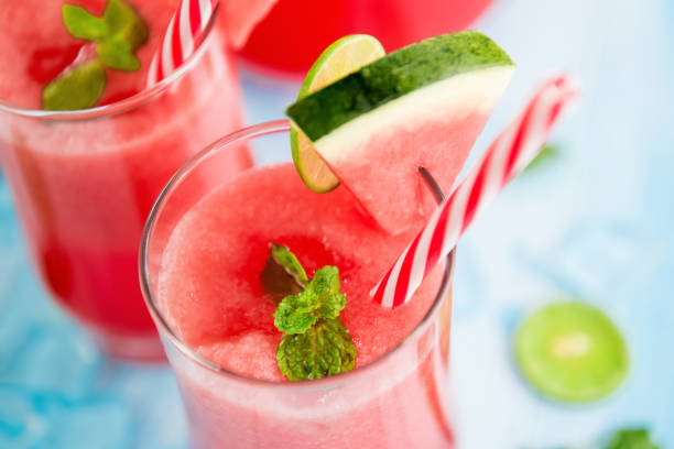 istock Refreshing cold watermelon juice smoothie drinks for summer 994631750