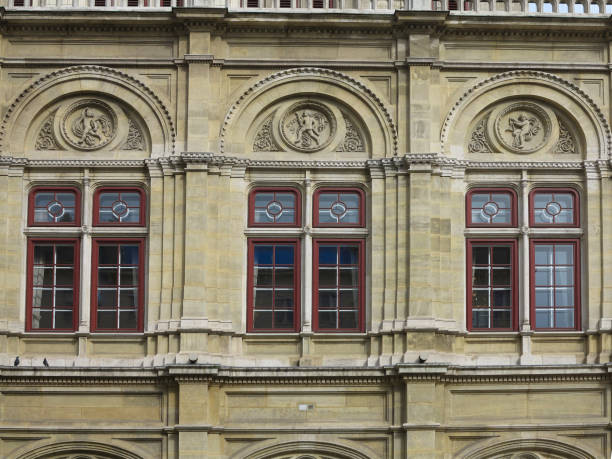 istock Architecture and windows of ancient renaissance style classical building  facade 994652428