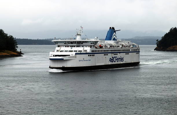 bc promy victoria-vancouver - ferry british columbia vancouver vancouver island zdjęcia i obrazy z banku zdjęć