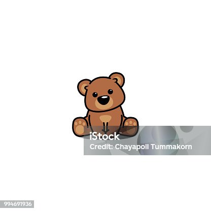 129,565 Cute Bear Illustrations & Clip Art - iStock | Cute bear sitting,  Cute bear drawing, Cute bear vector